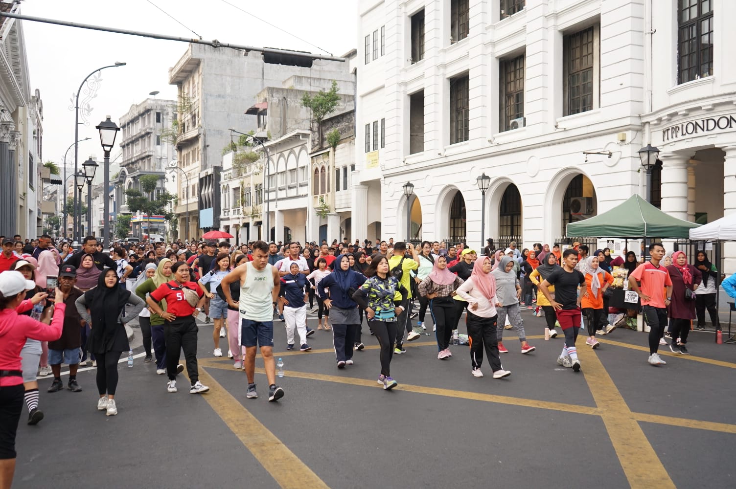 Ribuan Masyarakat Nikmati Olahraga & Hiburan di CFD Medan