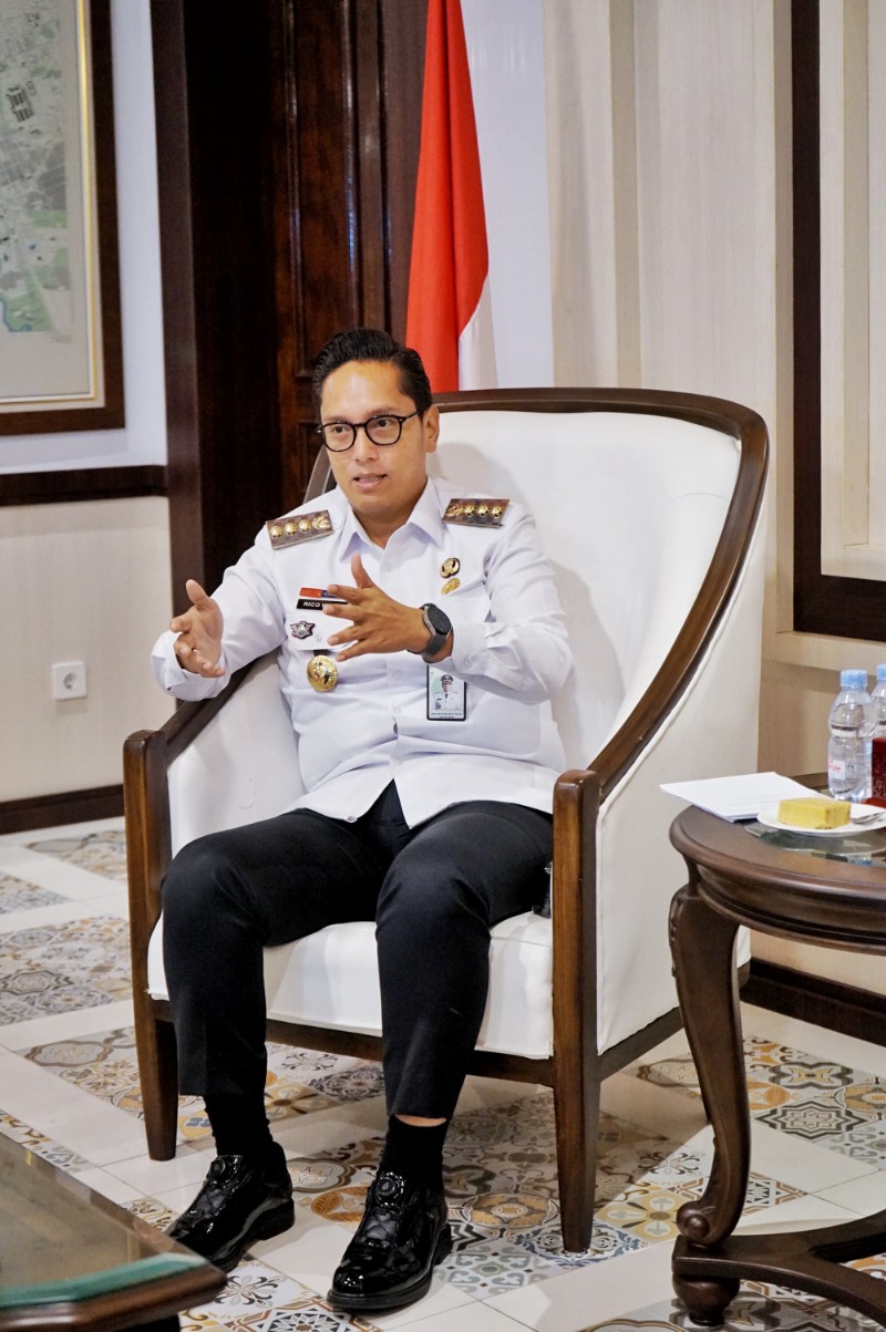 Rico Waas Berkomitmen Jadikan Taman Kota Yang Ramah Bagi Anak