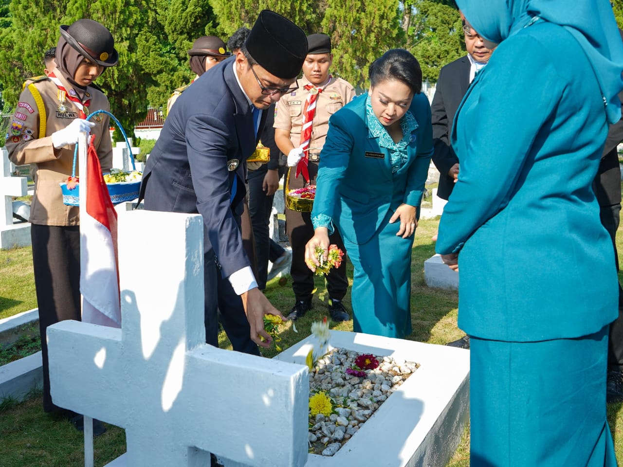 Sambut HUT ke-435 Medan, Rico Waas Pimpin Ziarah ke Taman Makam Pahlawan Bukit Barisan