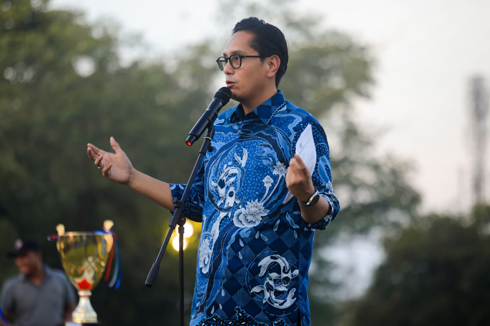 Turnamen Gala Siswa Indonesia 2025 Tingkat SMP di Medan Resmi Ditutup, Ini Pesan Rico Waas