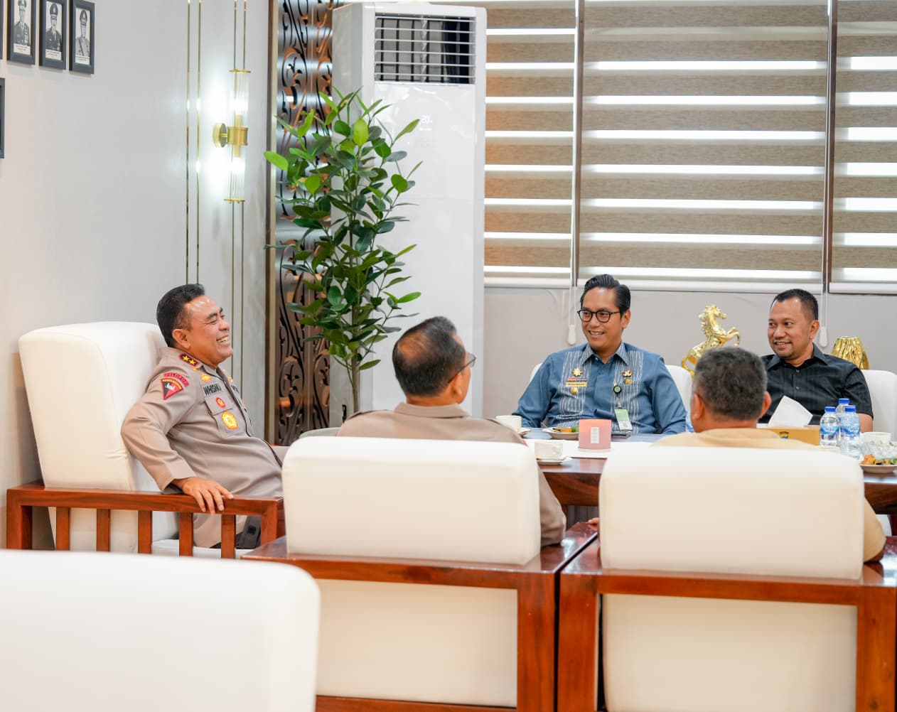 Silaturahmi Dengan Kapolda Sumut, Rico Waas Bahas Kamtibmas di Belawan dan Pungli Parkir