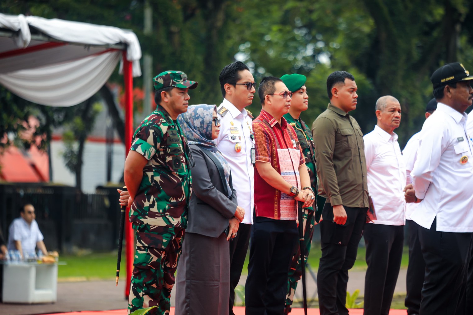 Rico Waas Hadiri Apel Gelar Pasukan Patroli Gabungan Simpatik Untuk Indonesia Damai