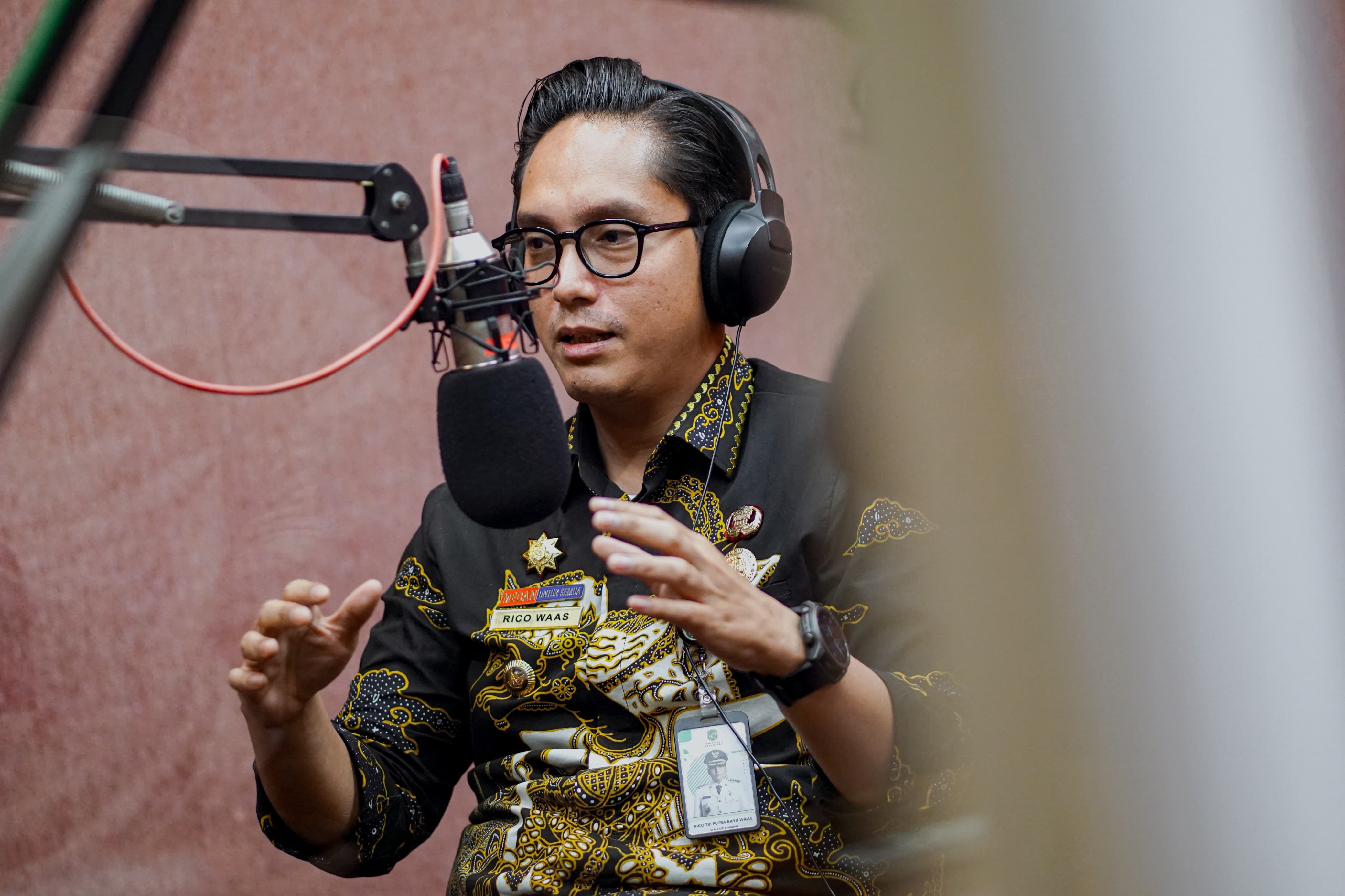 Melalui Musik dan Perfilman, Rico Waas Komitmen Bangkitkan Ekonomi Kreatif di Medan