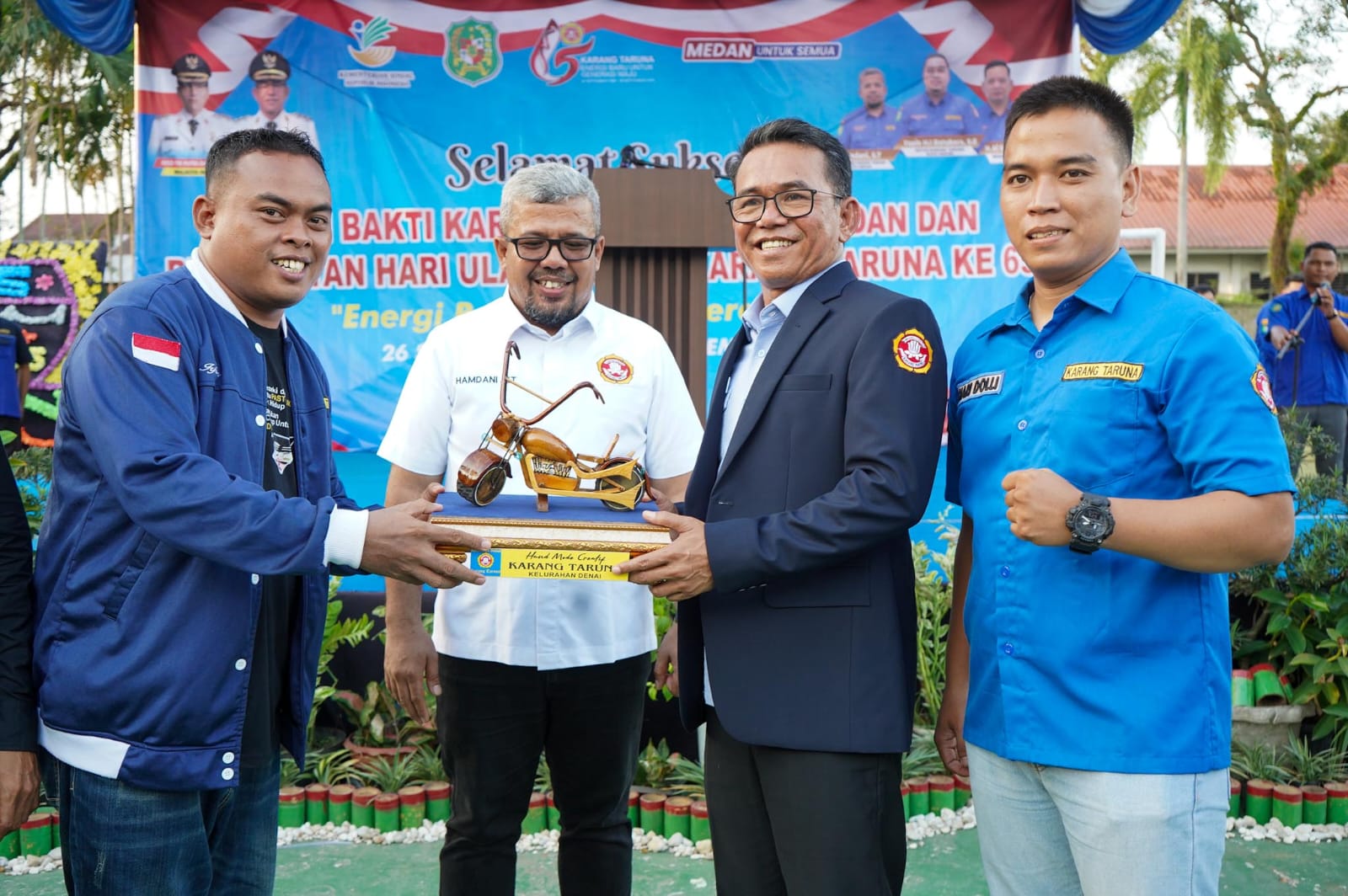 Zakiyuddin Harap Karang Taruna Jadi Mitra Terbaik bagi Medan