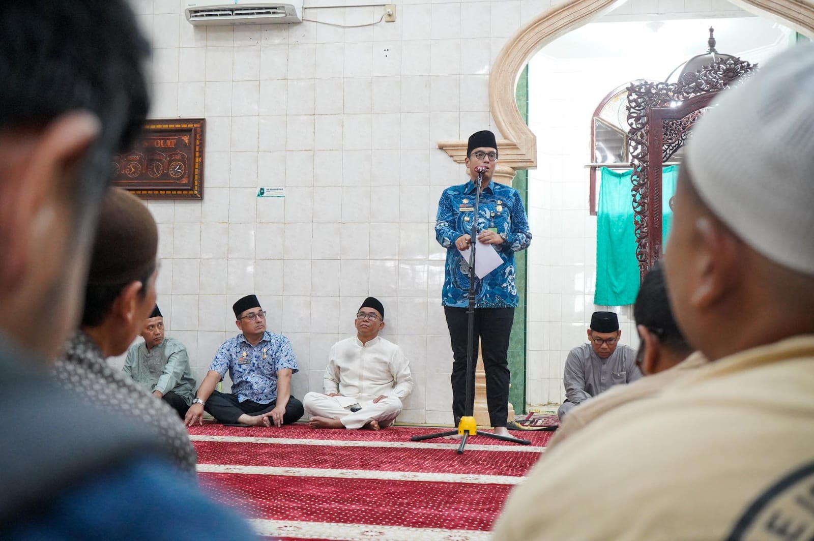 Safari Jumat, Rico Waas: Hidup Muslim Lebih Bermakna Jika Memakmurkan Masjid