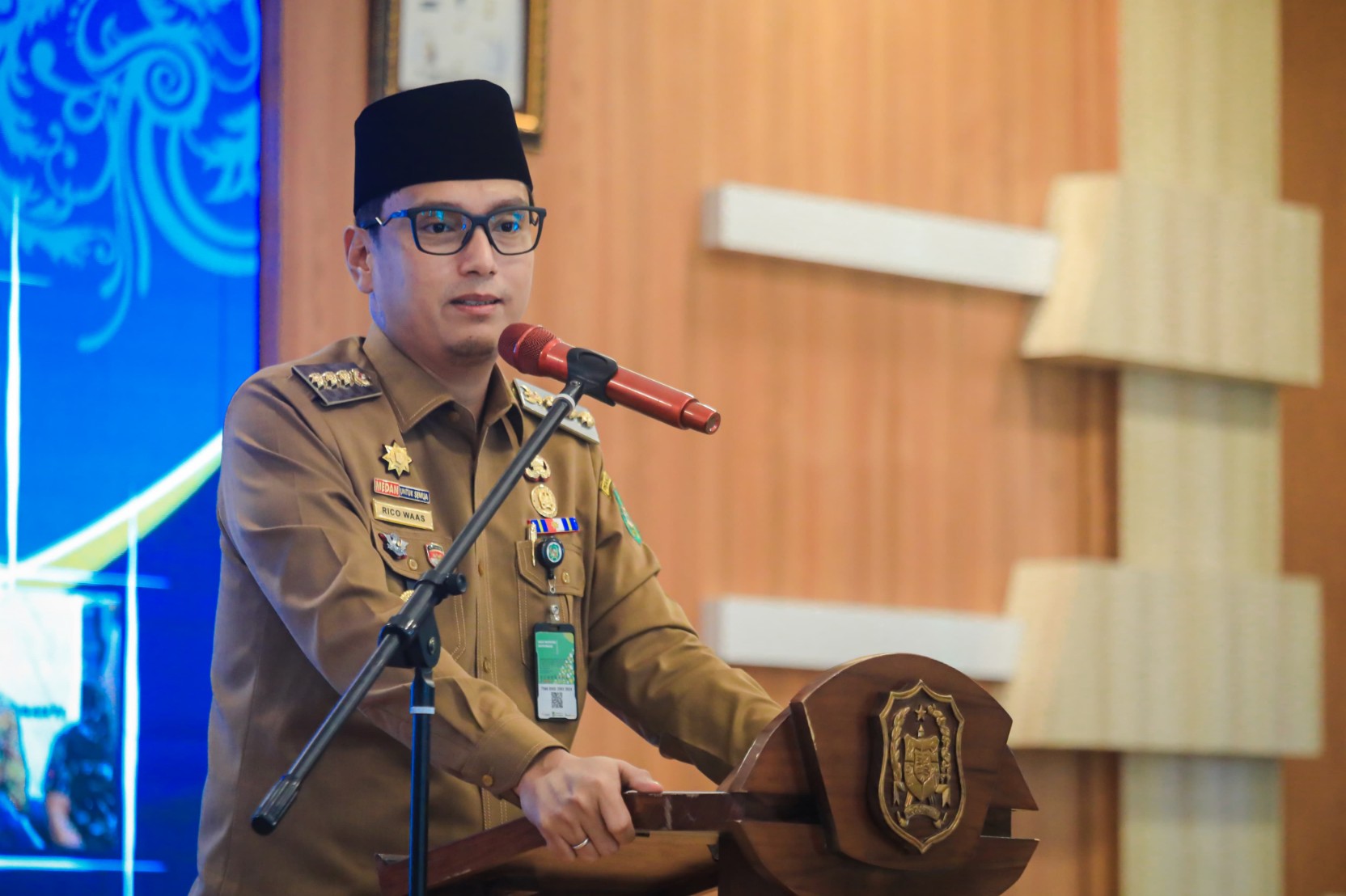 Serahkan Bonus Untuk Pemenang STQH XIX Provinsi Sumut, Rico Waas Berharap Jadi Inspirasi Penghafal Al-Quran Bagi Generasi Muda