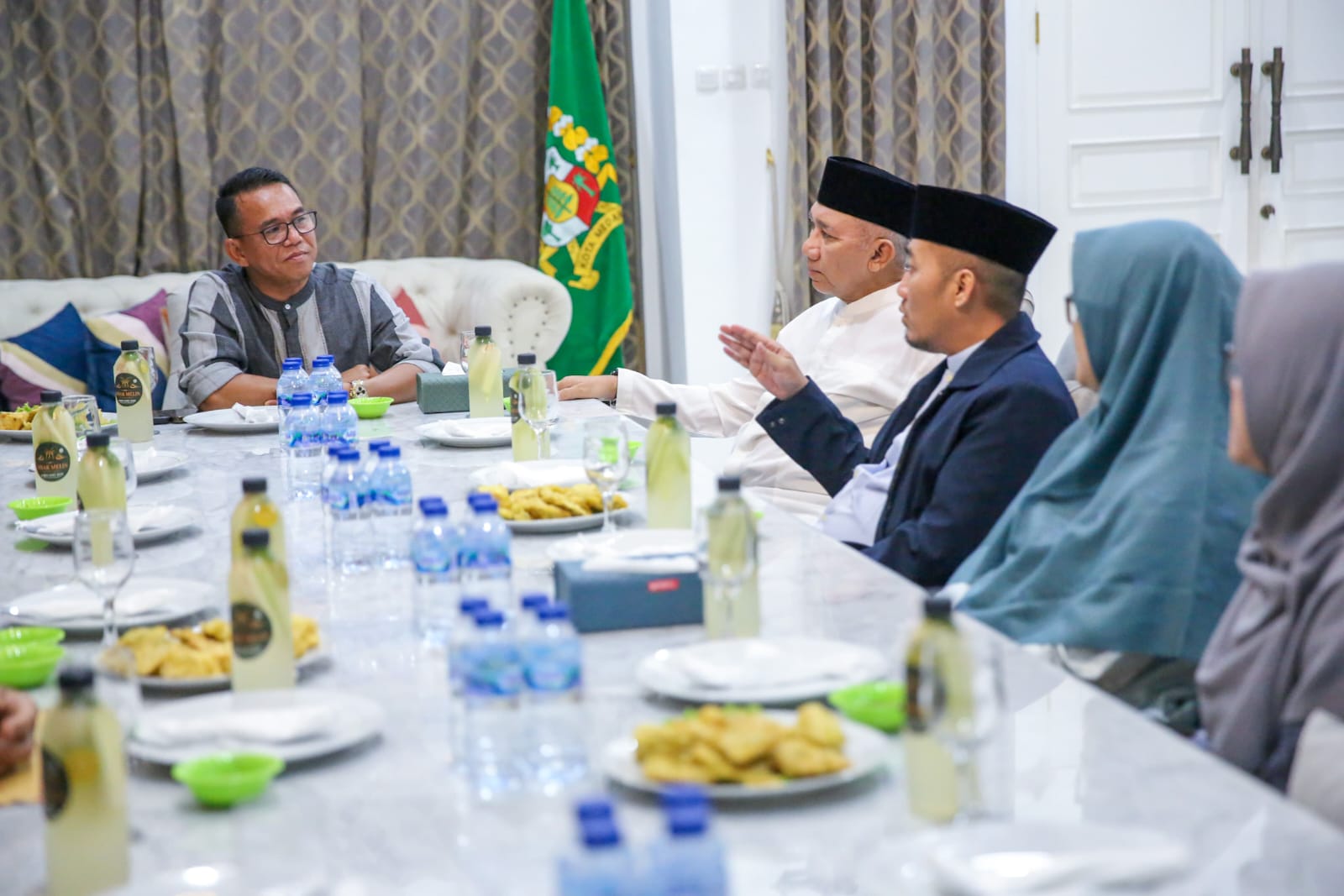 Zakiyuddin Harahap Terima Kunjungan Presiden Universitas  dan Pimpinan Ponpes Darunnajah