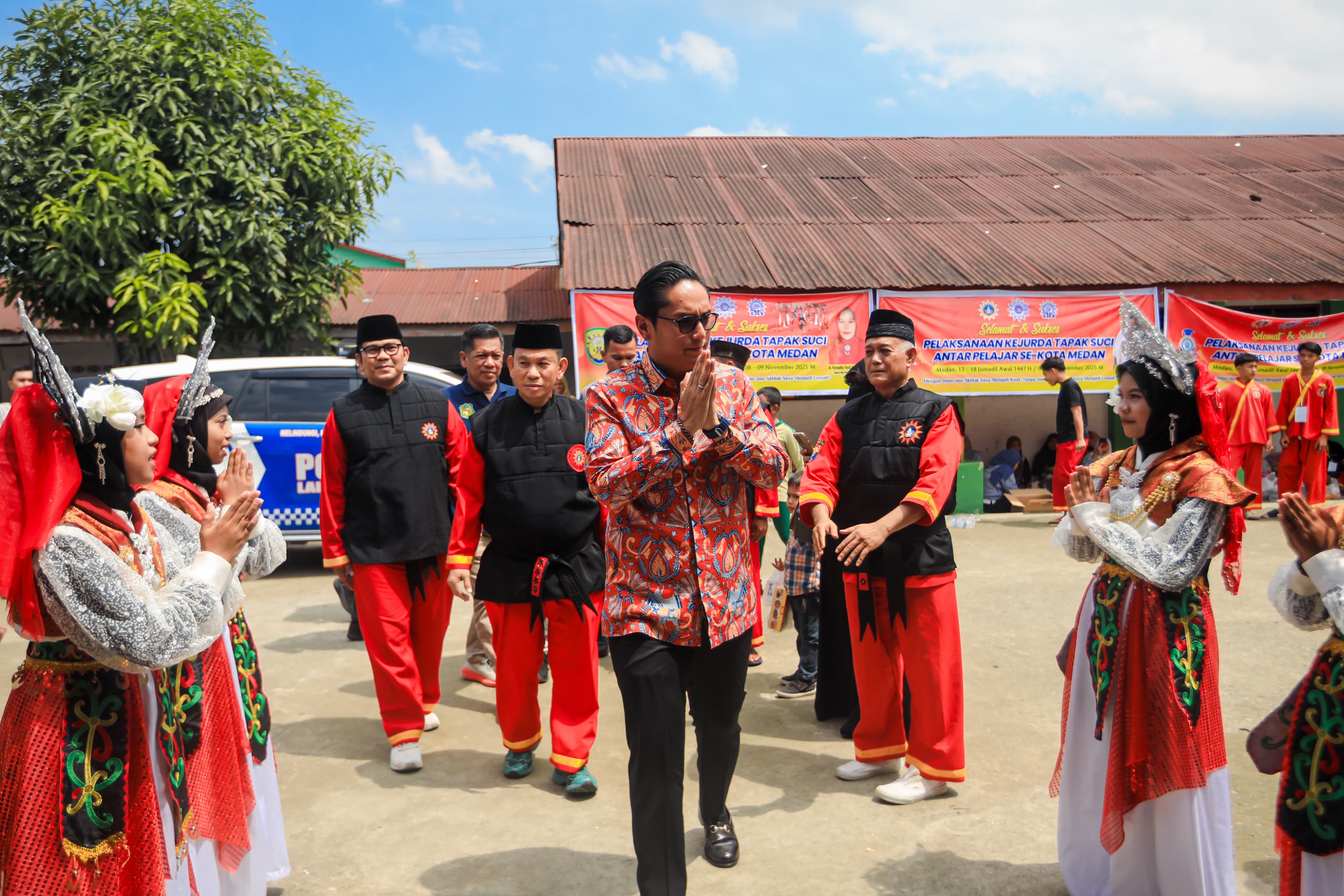 Buka Kejuaraan Tapak Suci ke- IV Kota Medan, Rico Waas Berharap Bisa Cetak Atlet Berprestasi