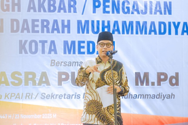 Hadiri Tabligh Akbar Milad Muhammadiyah ke-113, Rico Waas Dorong Sinergitas Wujudkan Kesejahteraan Bangsa