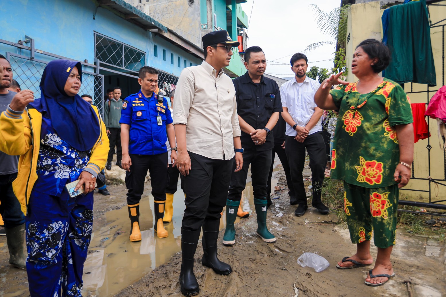Prihatin Dengan Rumah Ibadah Terdampak Banjir, Rico Waas Tinjau Dan Akan Bantu Perbaikan Masjid Muslimin Di Kwala Bekala
