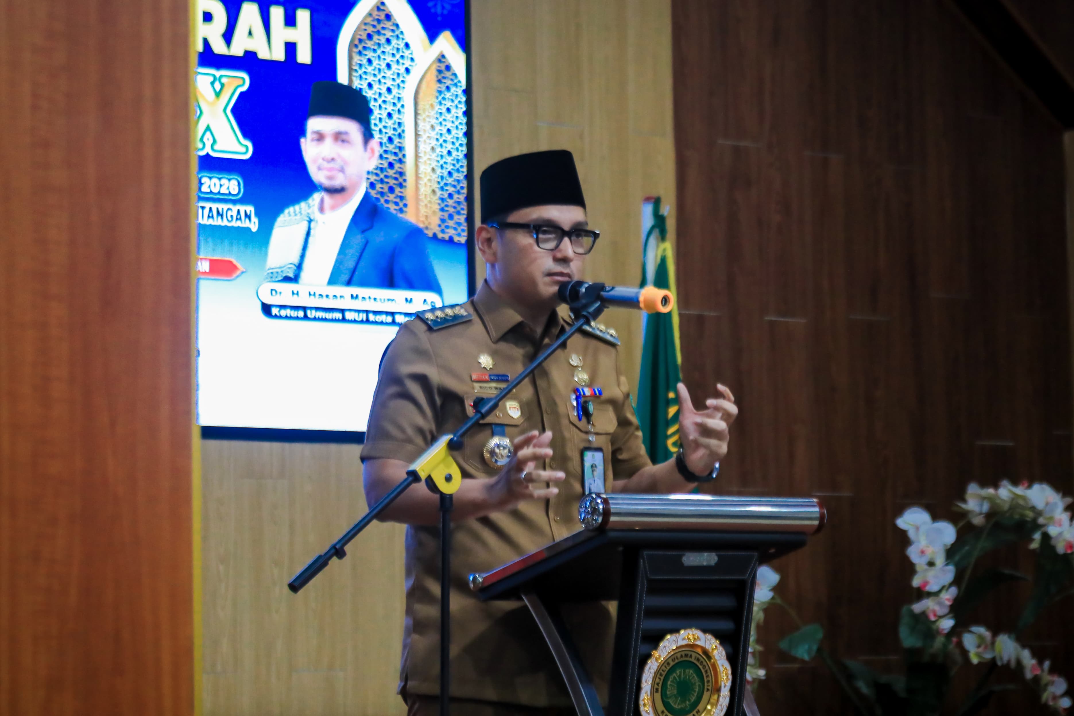 Buka Musda IX MUI Kota Medan, Rico Waas Berharap Lahirkan Keputusan yang Terbaik Untuk Keberlanjutan Organisasi