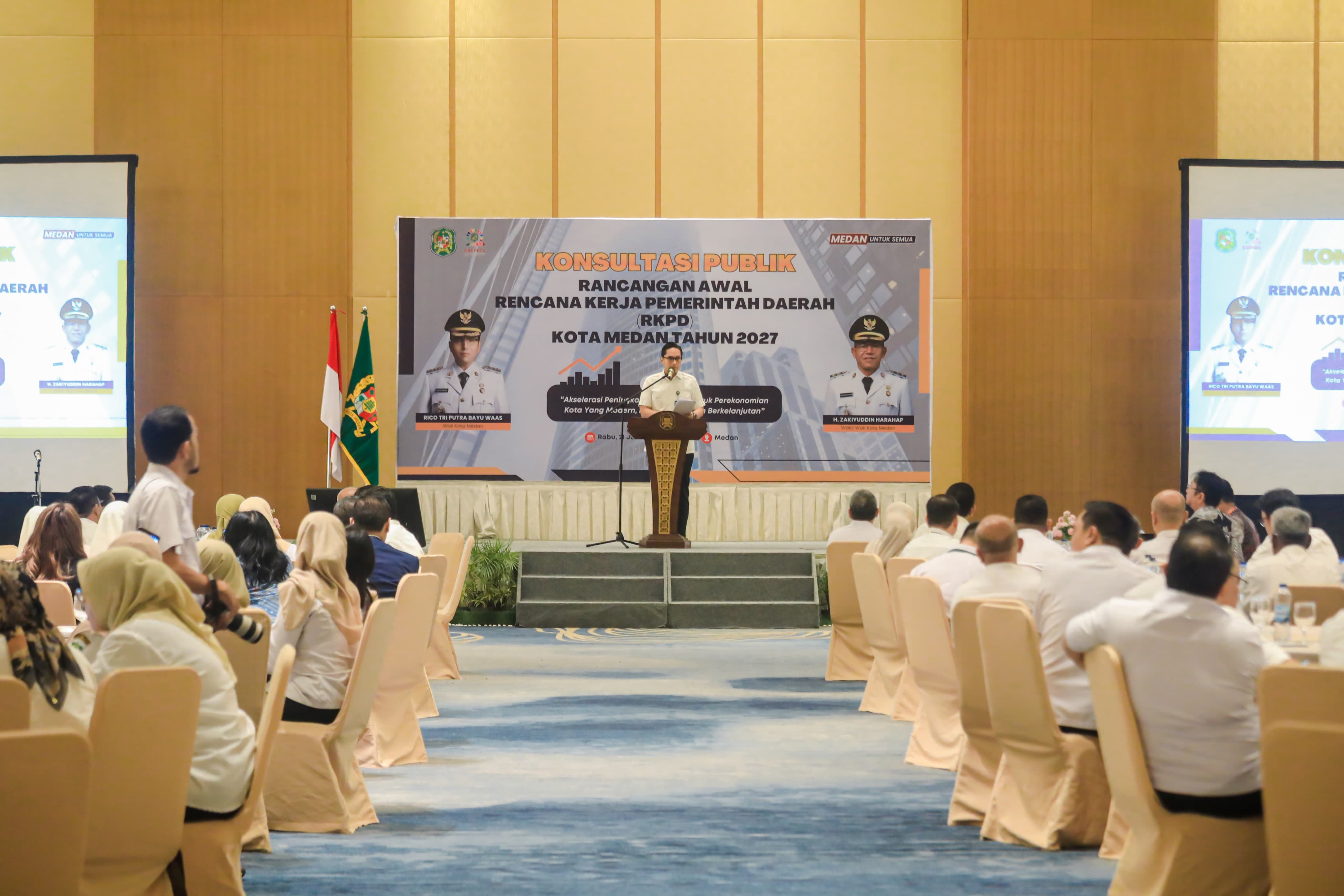 Buka RKPD Kota Medan 2027, Rico Waas Tekankan Perencanaan Matang dan Kolaborasi Stakeholder Dorong Investasi Berkelanjutan