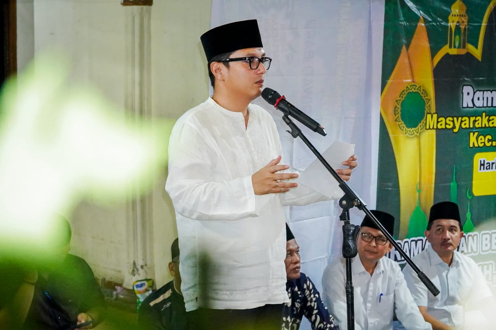 Jelang Ramadhan 1447 H, Rico Waas Punggahan bersama Warga dan Bantu Masjid Ikhwanul Muslimin Medan Amplas