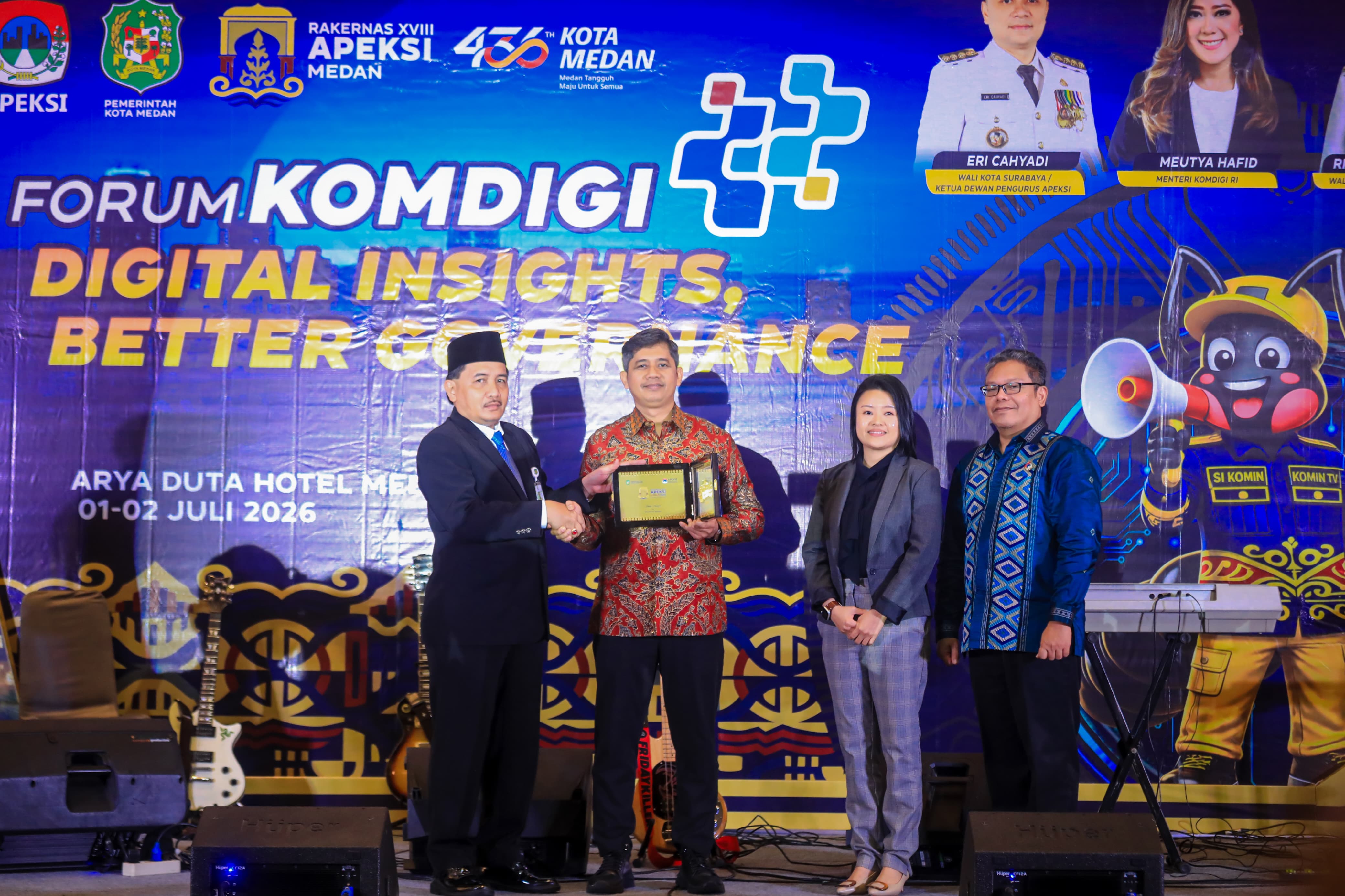 Percepat Pemerintah Digital, Kemenkomdigi Dorong Sinergi Strategis dan Efisiensi SPBE di Forum Komdigi APEKSI 2026
