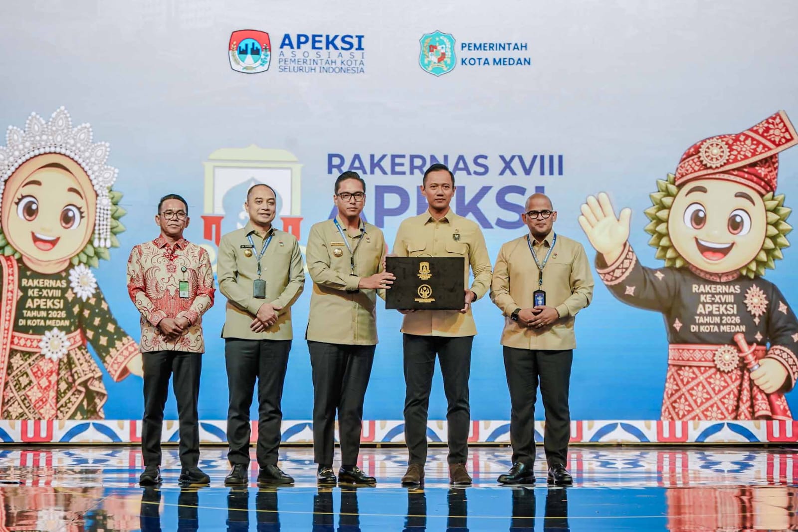 Menko AHY Resmi Tutup Rakernas XVIII APEKSI, Perkuat Sinergi Pusat-Daerah Bangun Kota Tangguh