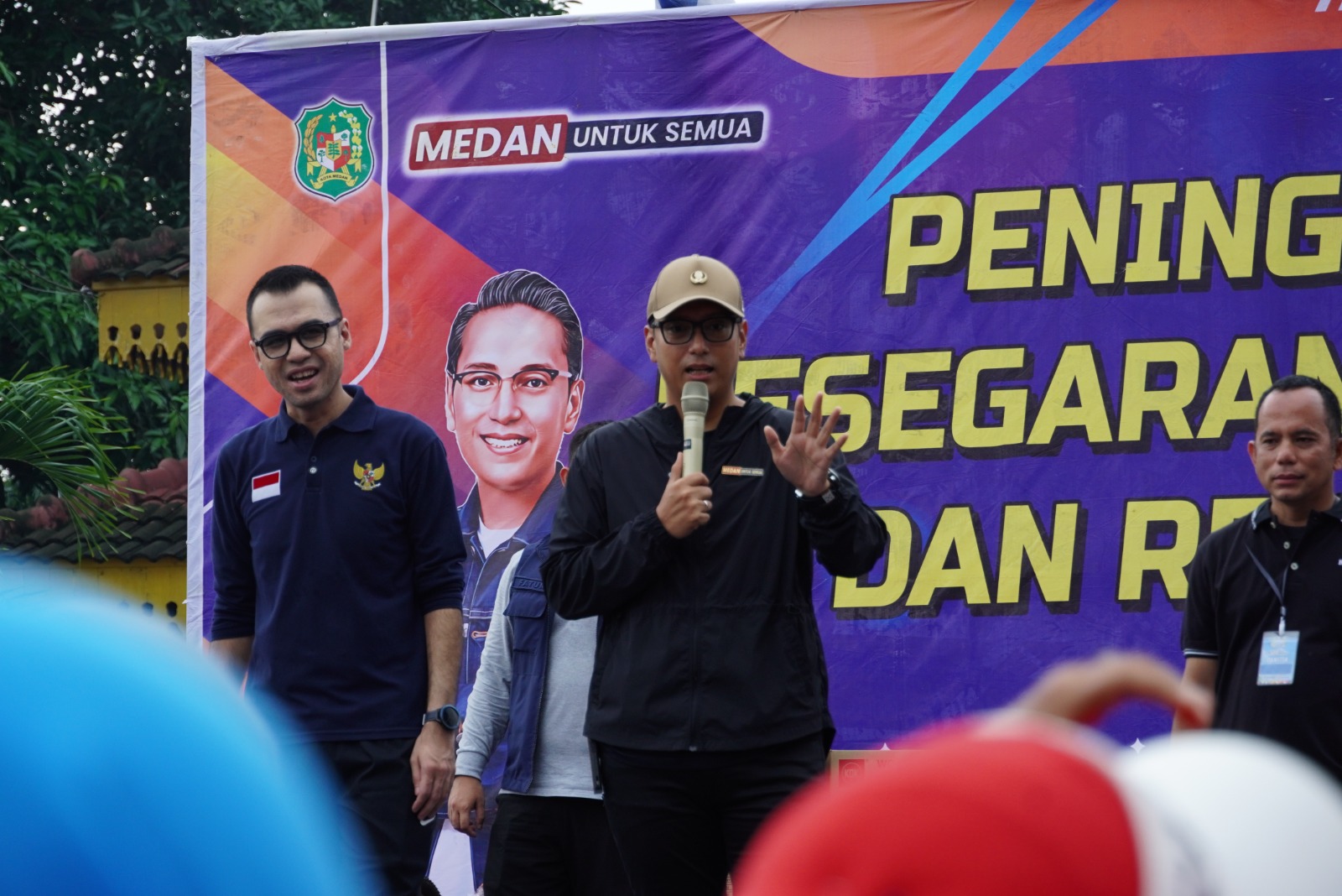 Semarak HUT ke-436 Kota Medan di Amplas, Wali Kota Medan Berkomitmen Benahi Infrastruktur dan Kesejahteraan Masyarakat
