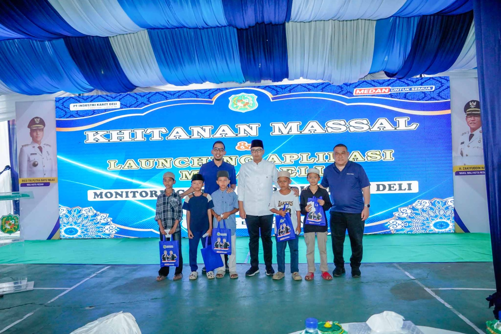 Rico Waas Apresiasi Inisiatif Khitanan Massal 200 Anak di Medan Deli