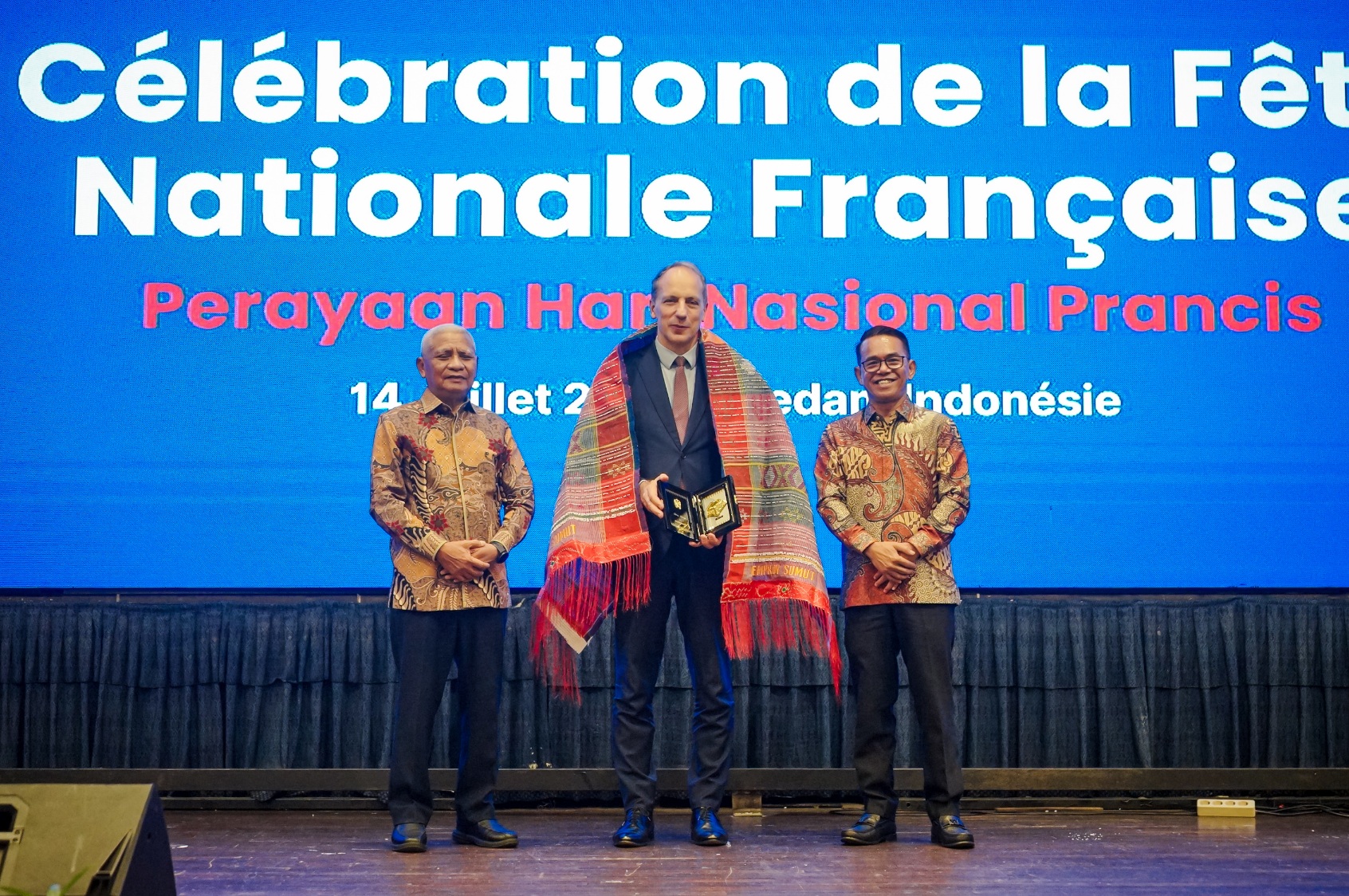Perkuat Kerja Sama, Zakiyuddin Harahap Hadiri Perayaan Hari Nasional Prancis di Medan