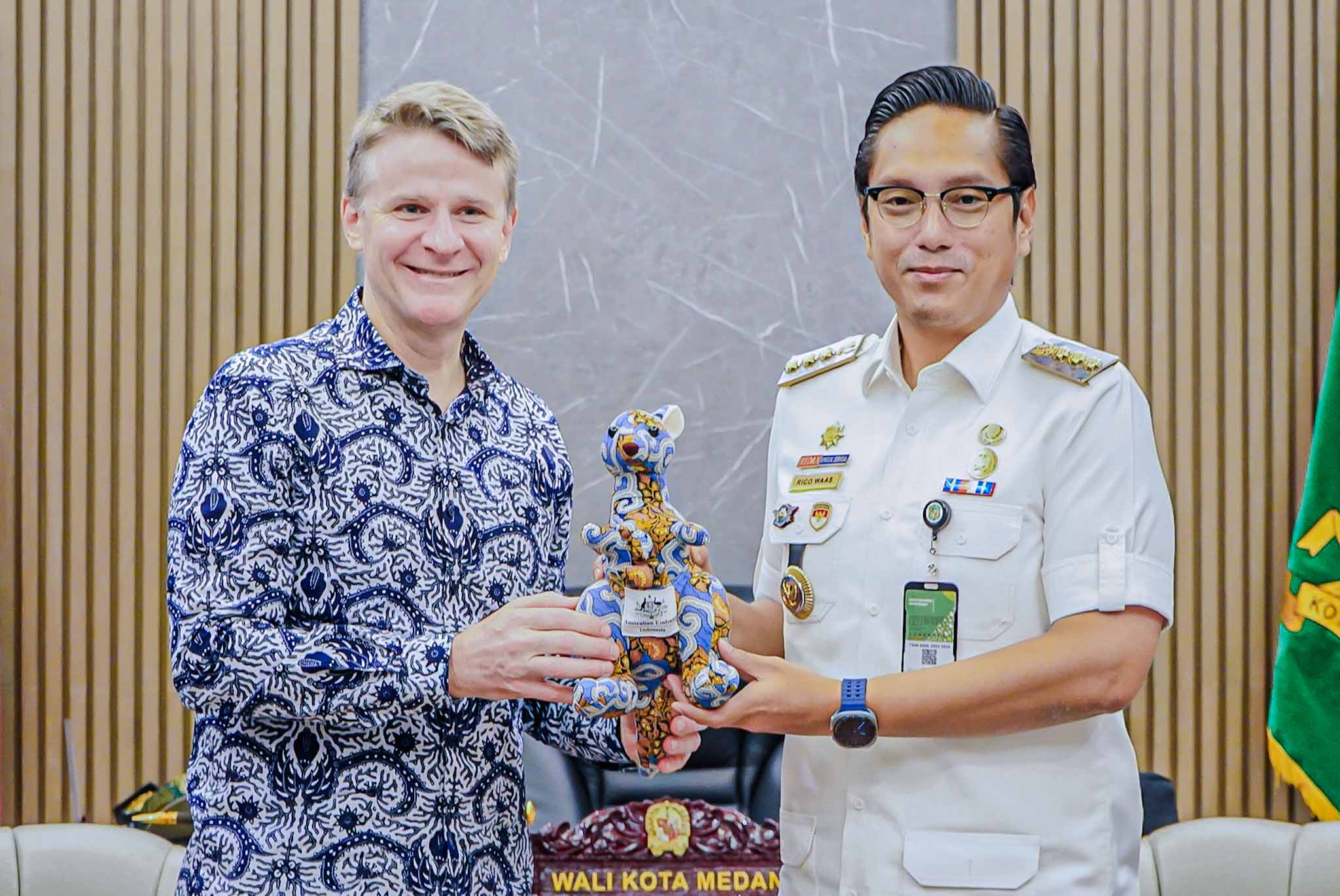 Terima Dubes Australia, Rico Waas Buka Peluang Investasi dan Kerja Sama Pendidikan