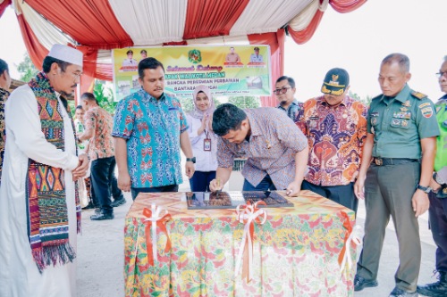 Resmikan Perbaikan Bantaran Sungai, Bobby Nasution: Mari Kita Jaga Bersama Yang Sudah Dibangun