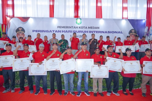 Di Peringatan May Day 2023, Bobby Nasution Ingin Perusahaan Cover 100% BPJS Kesehatan & Ketenagakerjaan Pekerjanya