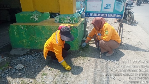 Bersihkan Jalur Protokol Marelan Melalui Sijarpolan