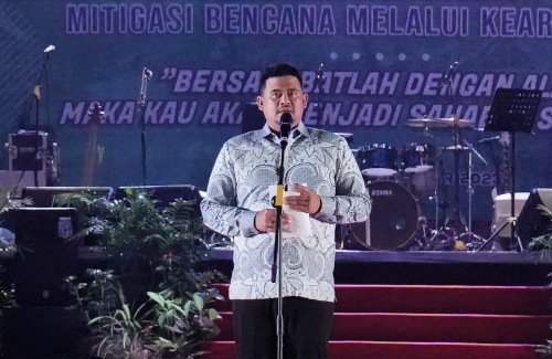 Bobby Nasution: Cegah Risiko Bencana, Kearifan Lokal Ajarkan Hubungan Antarmanusia dan Alam