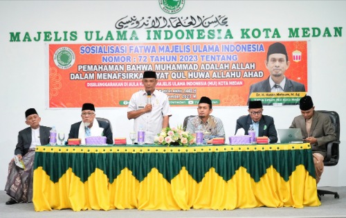 Pemko Medan Apresiasi Diselenggarakanya Sosialisasi Fatwa MUI No 72 Tahun 2023