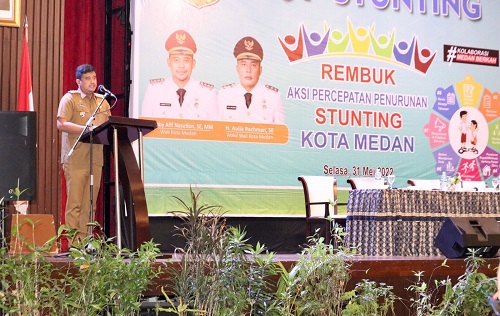 Rp. 198,1 Miliar Total Pagu Anggaran Intervensi Penurunan Stunting Terintegrasi Di Medan