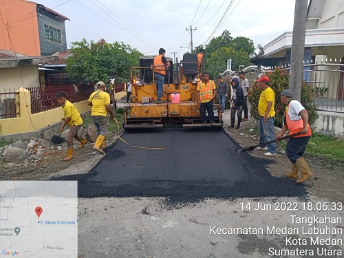 Berikan Kenyamanan Bagi Masyarakat, Jalan Rawe II Medan Deli Di Patching