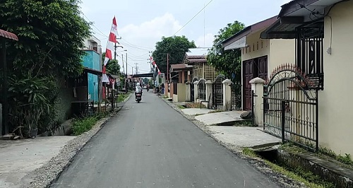 Sudah 25 Tahun, Baru di Masa Bobby Nasution Jalan Sidomulyo Tanjung Mulia Diaspal Lagi