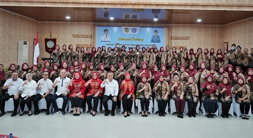 Tertarik Dengan Program Sakasanwira, TP PKK Kota Tangerang Selatan Kunker Ke TP PKK Kota Medan