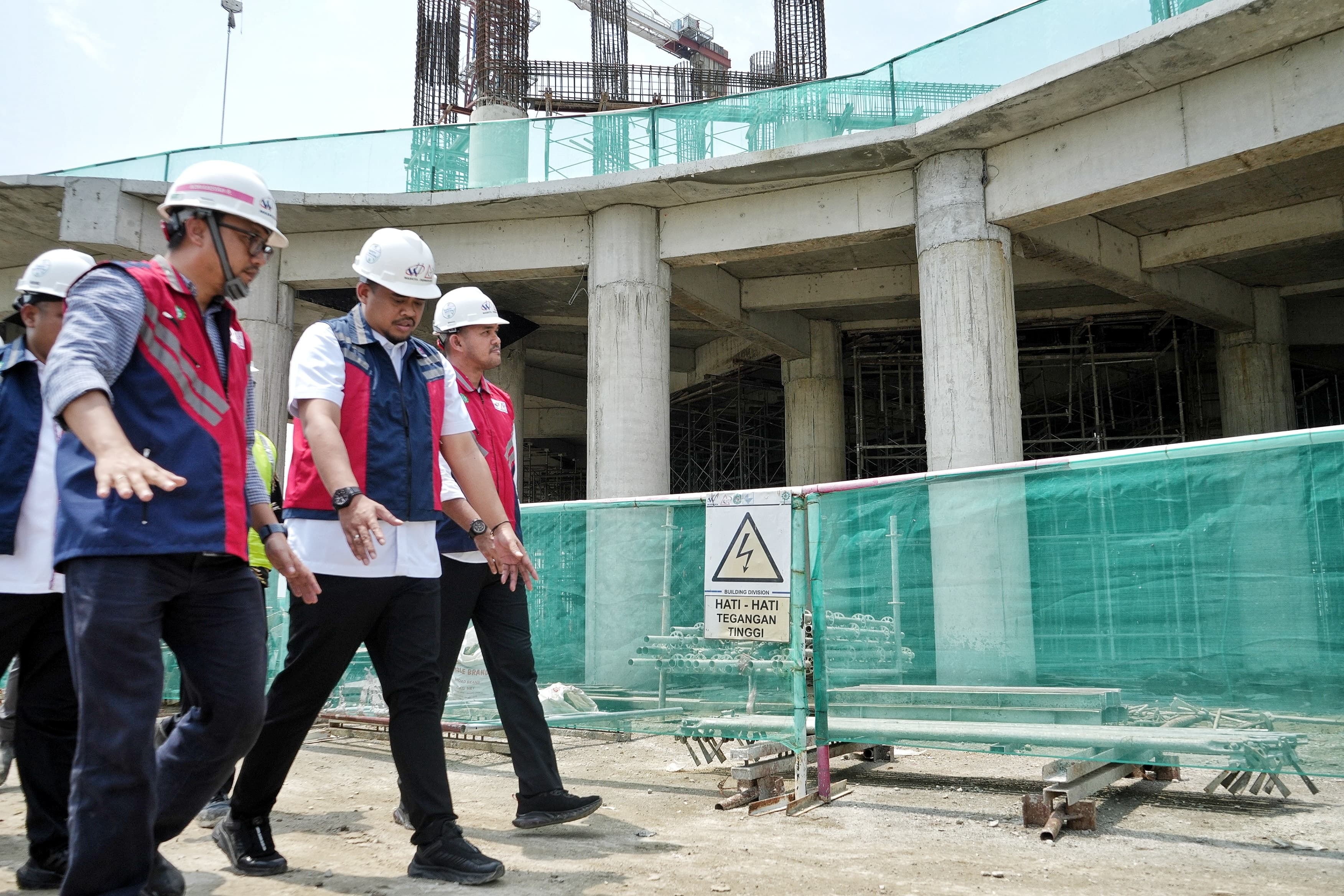 Tinjau Pembangunan Islamic Center Medan, Wali Kota Medan Optimis Dapat Selesai Tepat Waktu