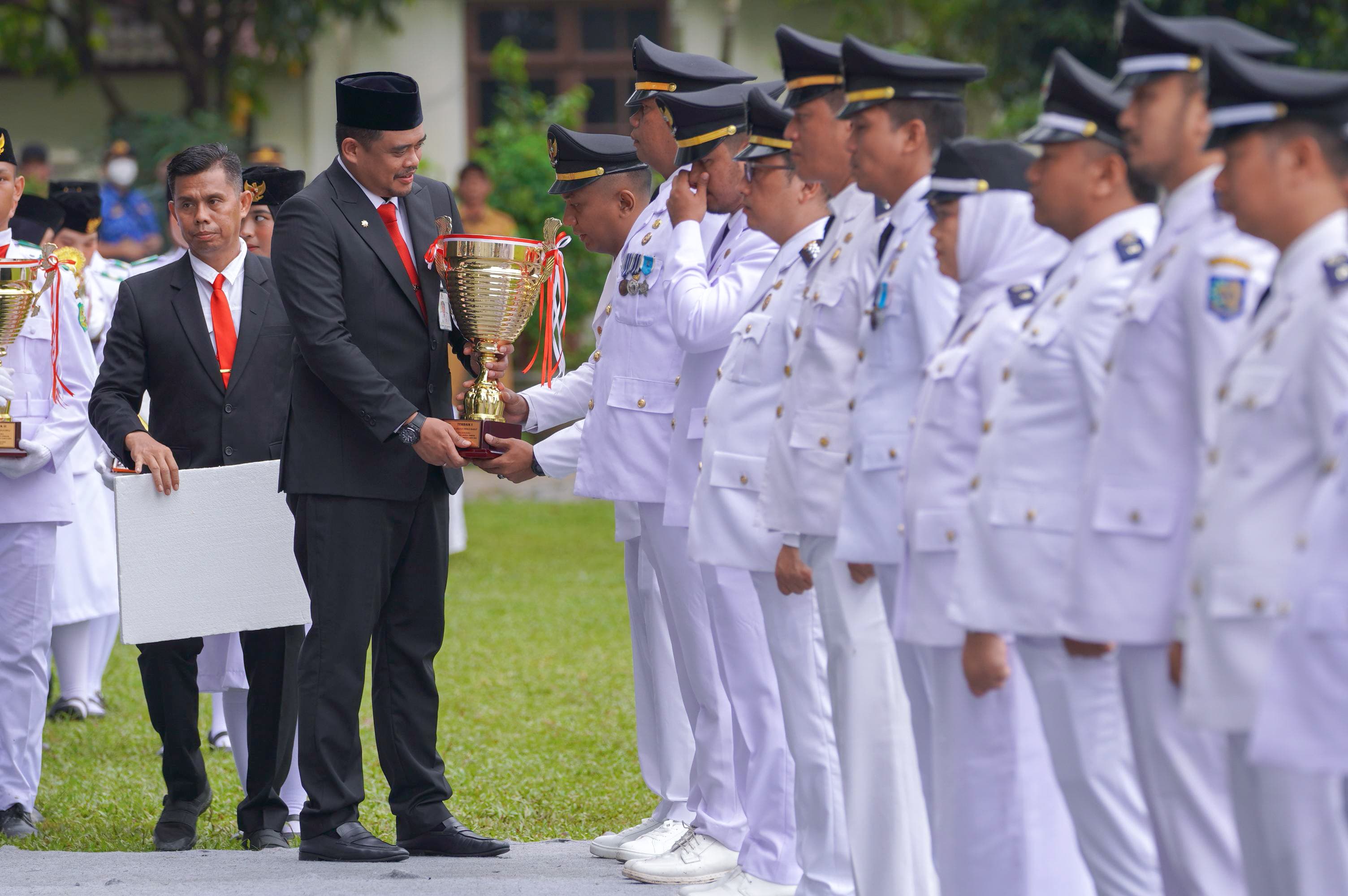 Pimpin Upacara HUT Kota Medan ke-434, Bobby Nasution Ingin Kota Medan Menjadi Kota Global dan Menjadi Bagian dari Indonesia Emas 2045