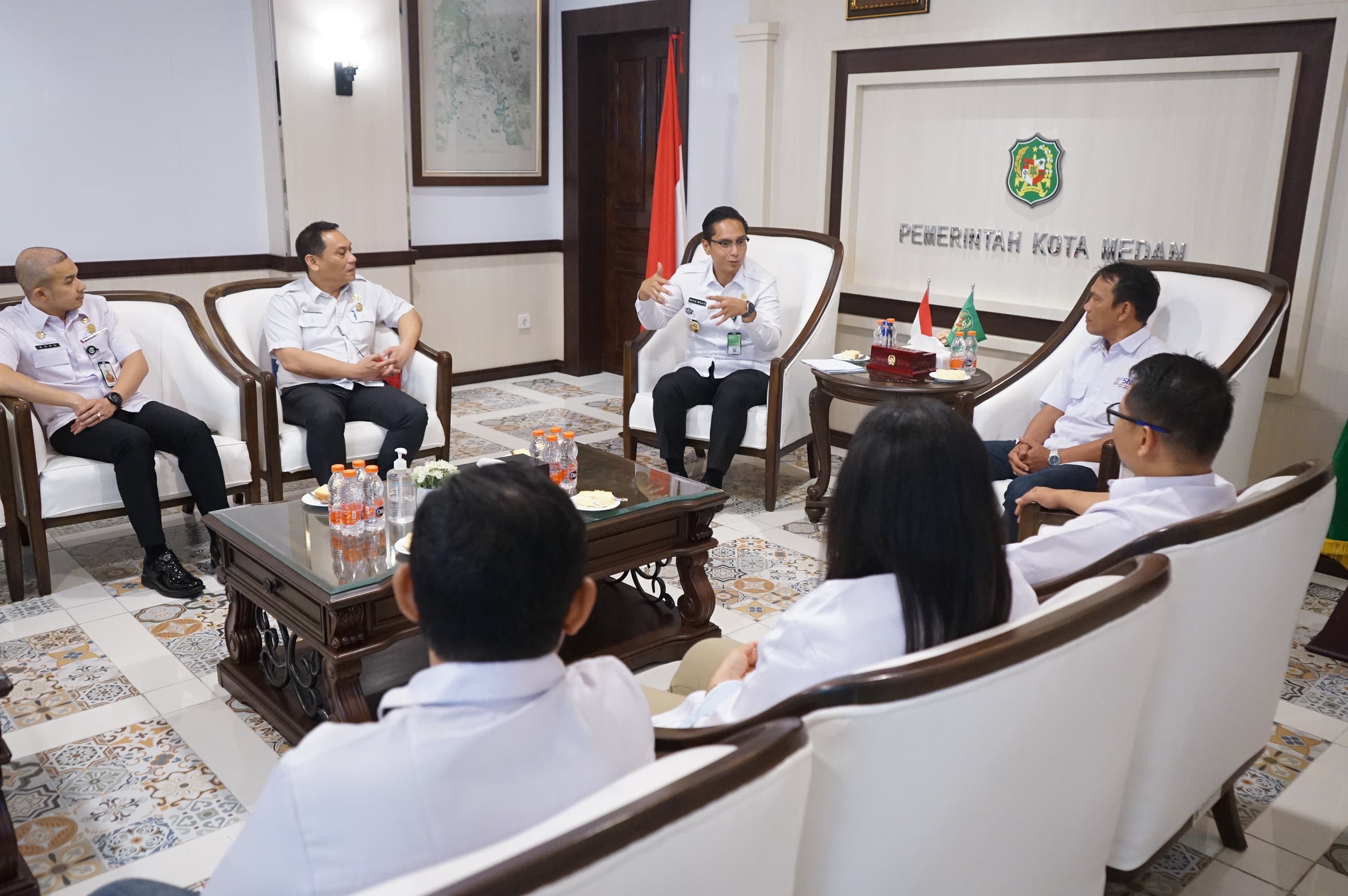 Terima Audiensi SMSI Kota Medan, Rico Waas Ingatkan Pentingnya Mengelola Medsos Dengan Bijak