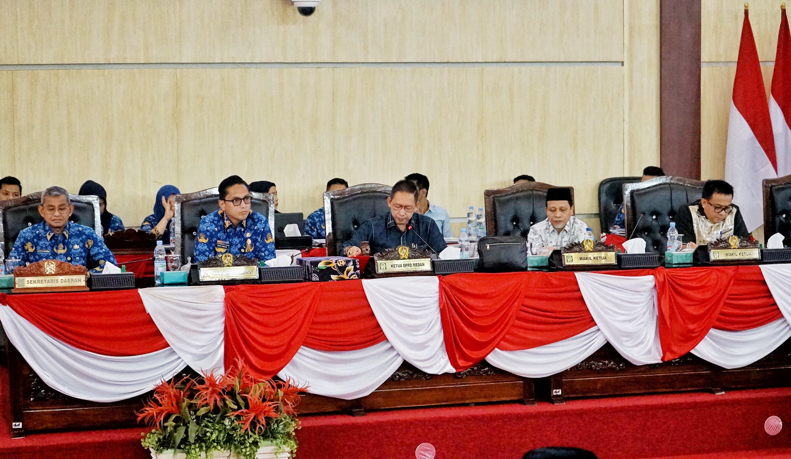 Rapat Paripurna DPRD Kota Medan, Rico Waas Tanggapi Pemandangan Umum Fraksi-Fraksi