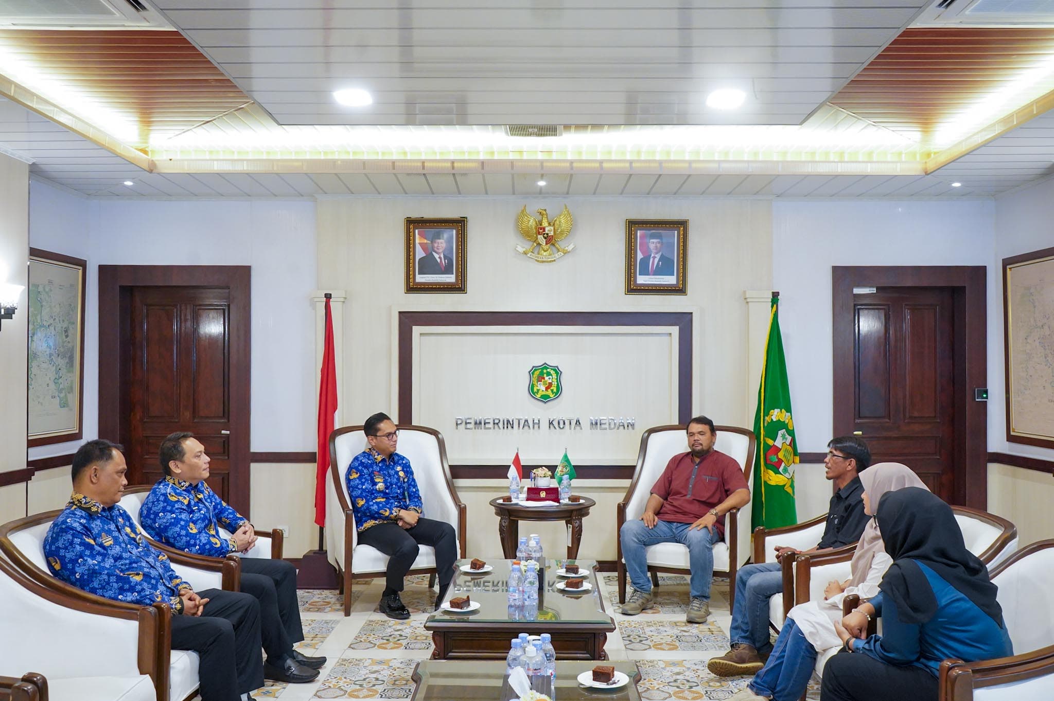 Terima Audiensi RMOL Sumut, Rico Waas: Perlu Sinergitas untuk Sukseskan Pembangunan Medan