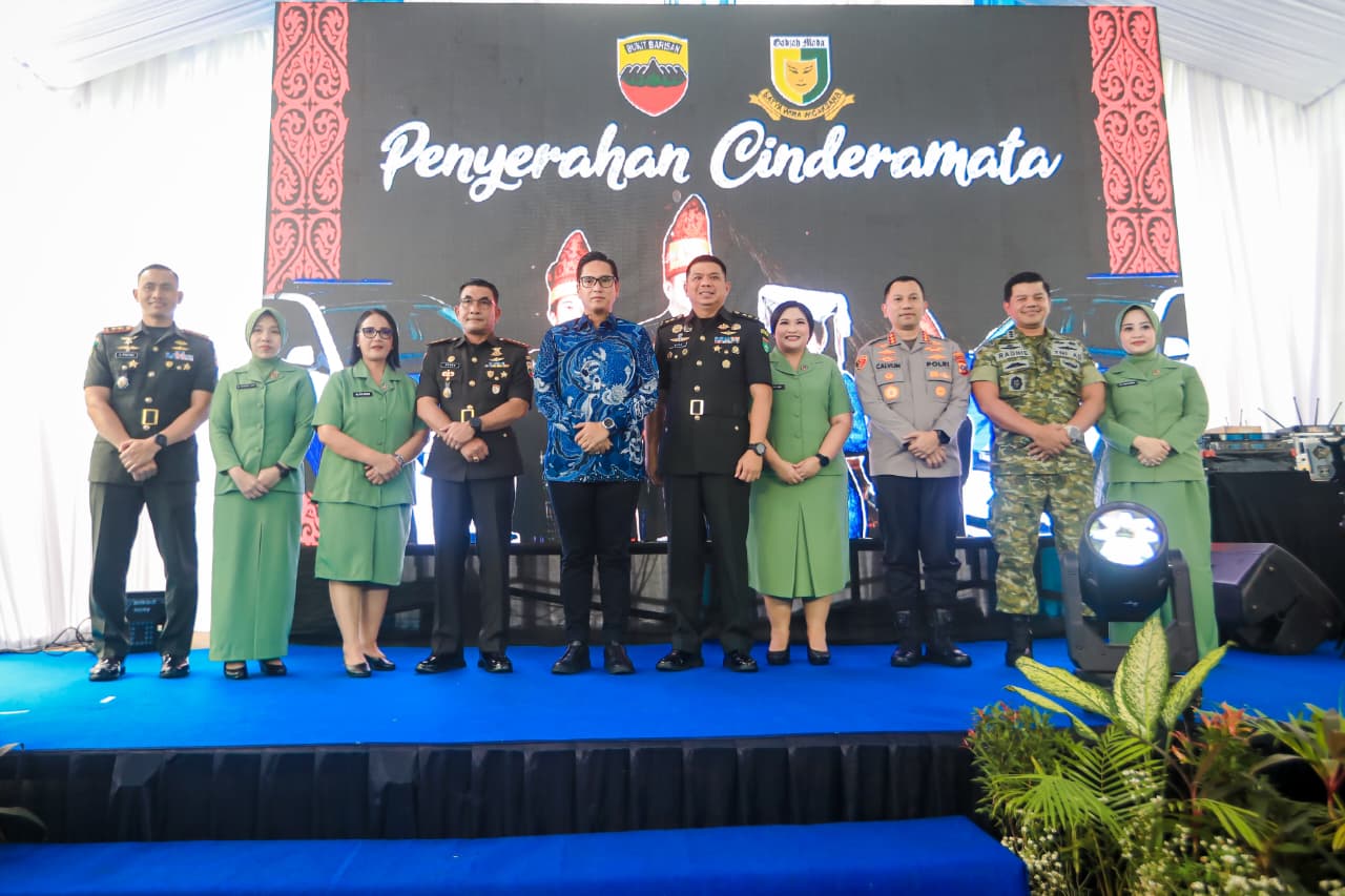 Diselimuti Kehangatan dan Penuh Suka Cita, Rico Waas Hadiri Lepas Sambut Dandenpom I/5 Medan