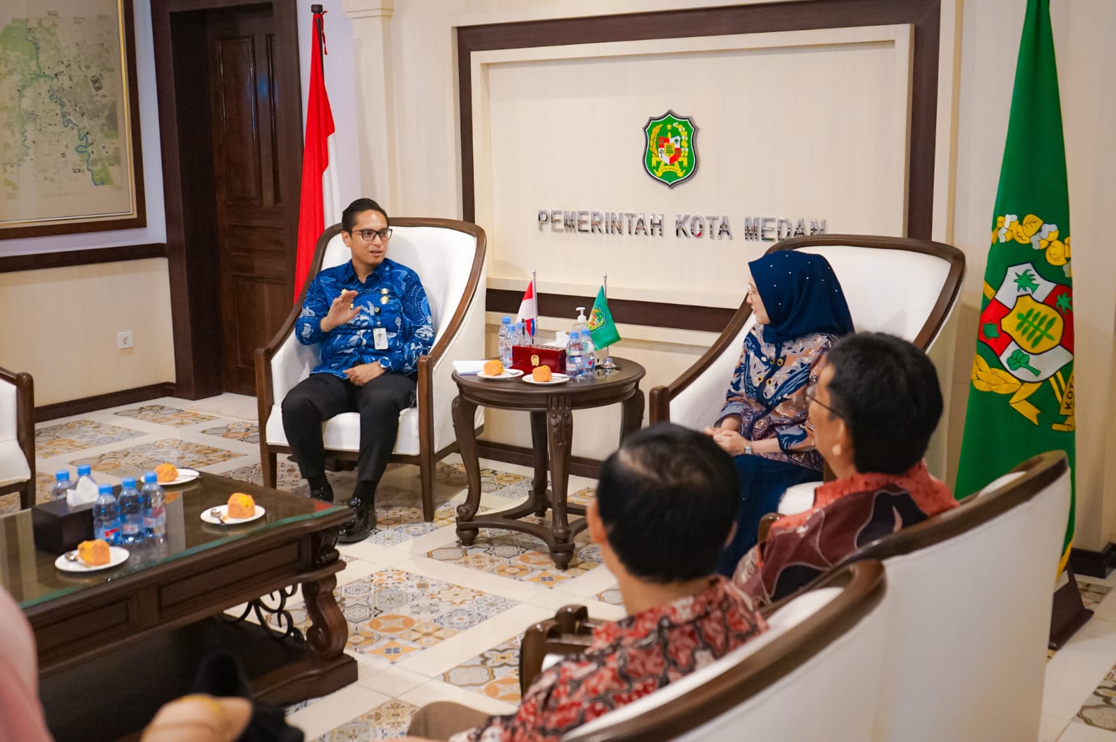 Terima Audiensi INI Kota Medan, Rico Waas Harap Notaris Bekerja Dengan Profesional