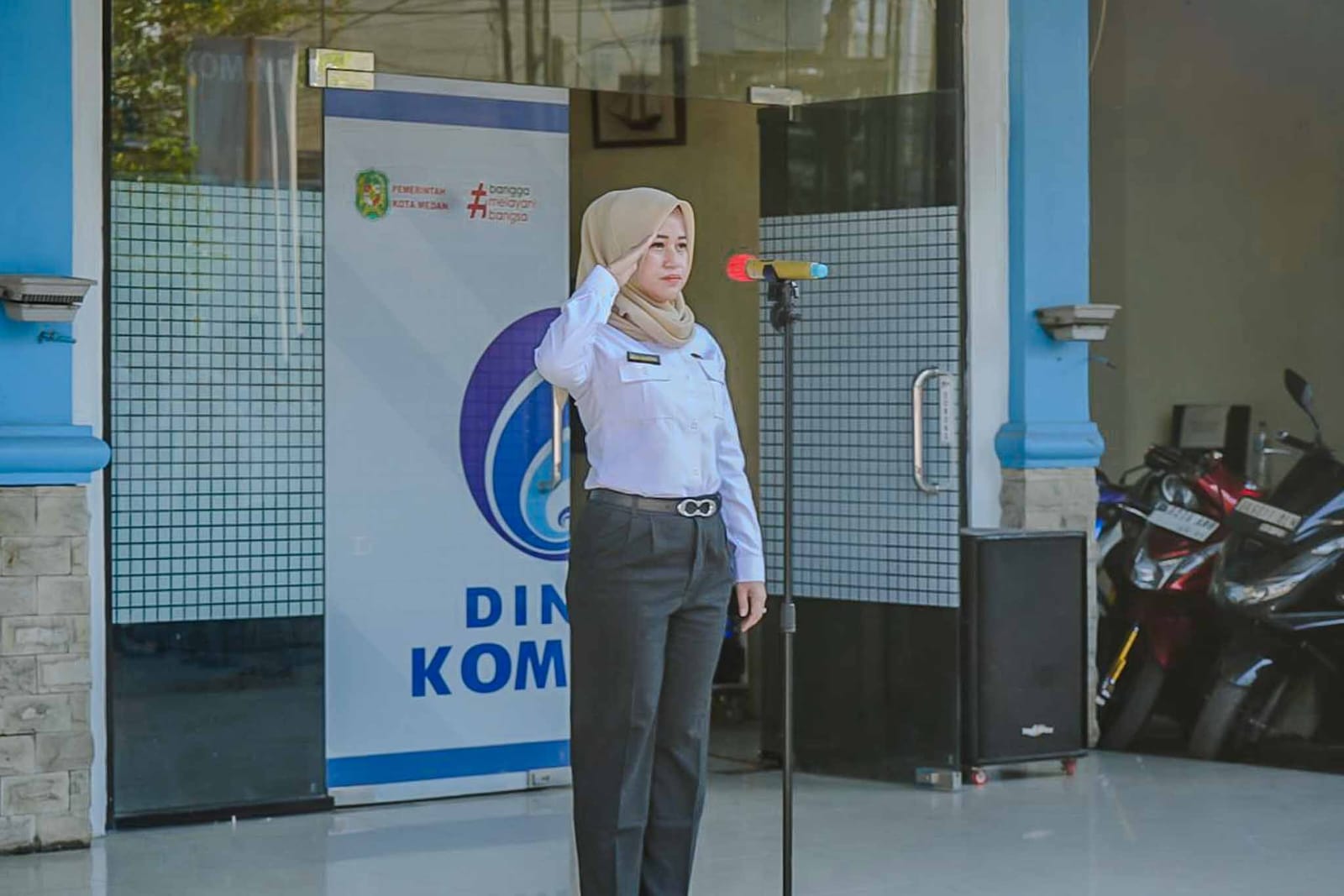 Awali Tugas Dengan Hati yang Fitri, Diskominfo Kota Medan Siap Pacu Kinerja Usai Lebaran