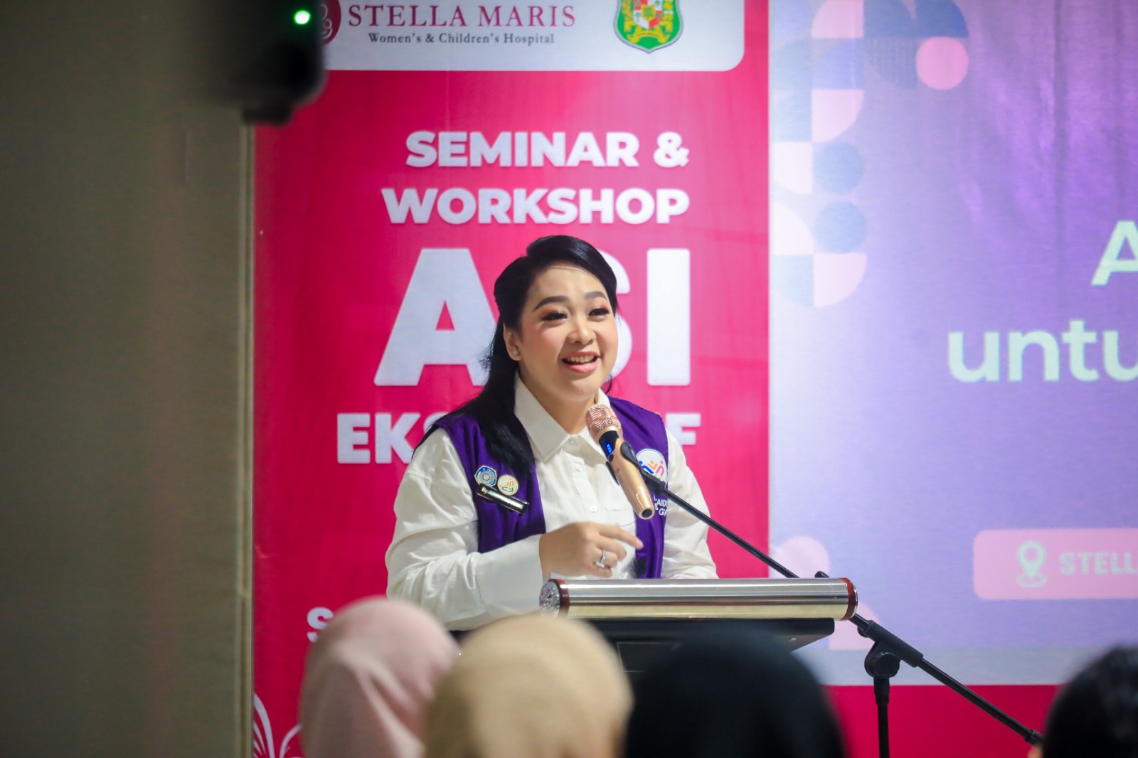 Tekan Angka Stunting dan Bentuk Generasi Cerdas, Airin Rico Waas Ajak Ibu di Kota Medan Berikan ASI Eksklusif